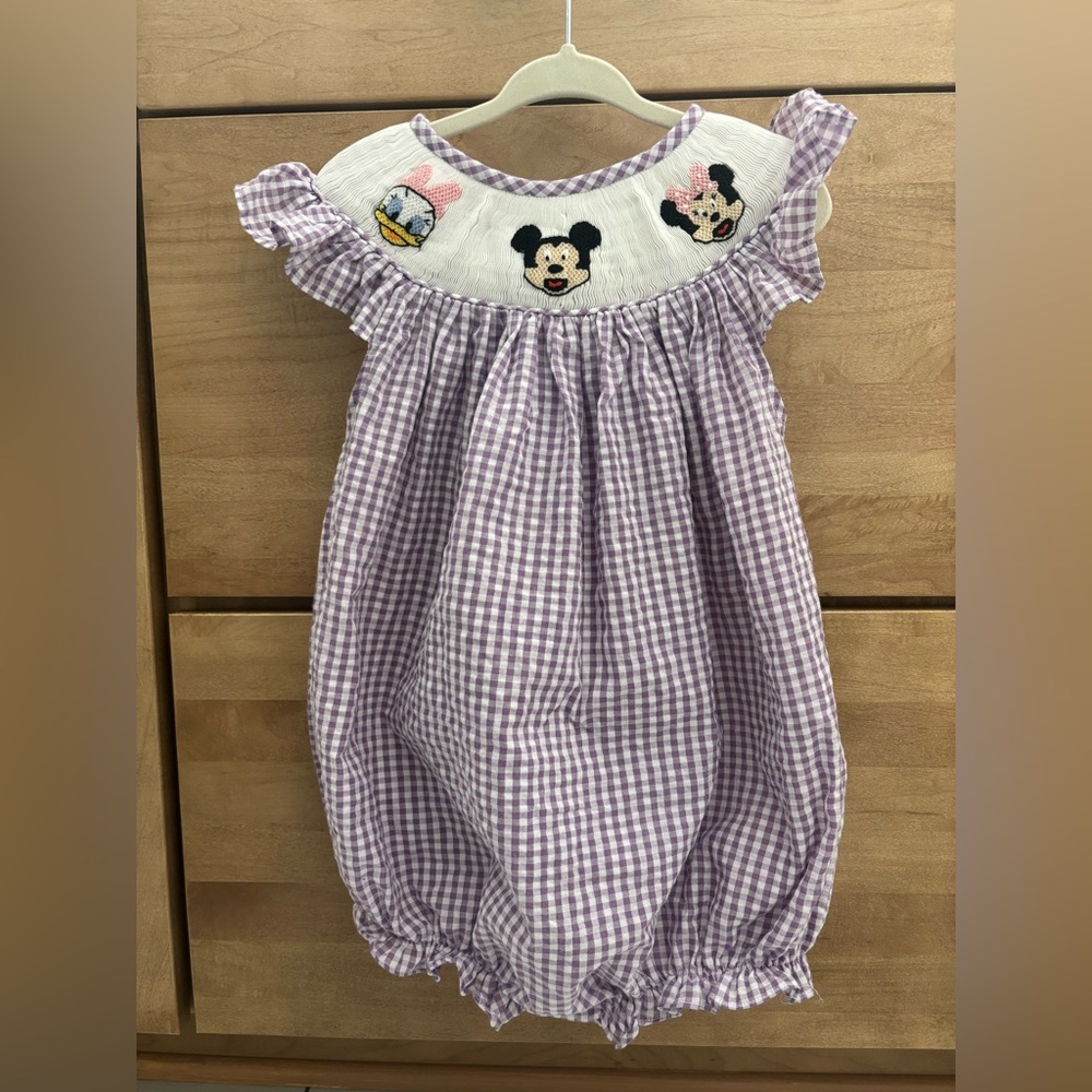 Disney Smocked Bubble